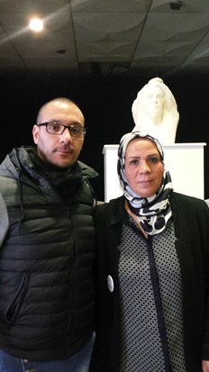 Mme Ibn Ziaten avec M. Baladi